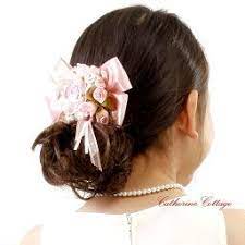 楽天市場 パールつきローズフラワーコーム 髪飾り ヘアアクセサリー 結婚式 発表会 ピアノ発表会 リングガール フラワーガール 七五三 子供 女の子 子供ドレス 緑 紫 ピンク フォーマルドレスや着物ドレスに合わせて キャサリンコテージ ヘアアクセサリー 結婚式