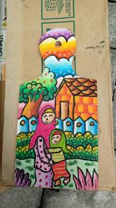 Kerajinan dari bubur kertas yang satu ini adalah gantungan kunci. Mewarnai Di Atas Talenan Menggambar Dan Mewarnai