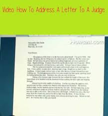How To Address A Letter To A Judge Writing Letter To Judge Lettering Writing