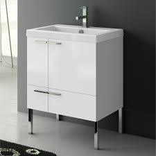 Get free shipping on all orders over $99. Acf Ans30 Glossy White Bathroom Vanity New Space Nameek S