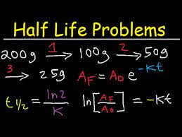 You forget about this until 7 days later, you. Half Life Chemistry Problems Nuclear Radioactive Decay Calculations Practice Examples Youtube