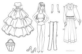 Here's a coloring page of cinderella, the ultimate disney princess. Free Printable Paper Doll Templates Paper Doll Template Paper Doll Printable Templates Paper Dolls