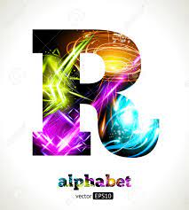 Use these printable letters, stencils, fonts, clipart designs, and patterns as templates to imprint letters and numbers on other surfaces. Customizable Light Effect Alphabet Design Abstract Letter R Royalty Free Cliparts Vectors And Stock Illustration Image 18626094