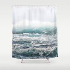 BIG SPLASH HAWAII Shower Curtain by Monika Strigel | Society6