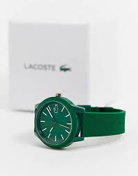Bagged yourself an asos gift card? Lacoste 12 12 Silicone Watch In Green Faoswalim