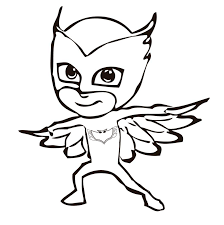 These printable coloring pages are also good for them not to be bored and to be artistic. Pj Masks Coloring Pages Coloring Home