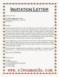 Yiwu Amanda Invitation Letter For Visa To Yiwu Informal Wedding Invitations Invitation Letter For Event Invitation Layout