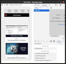 Webview was added in api level 1. How To Remote Debug Android Web Apps And Websites In Linux Linux Hint
