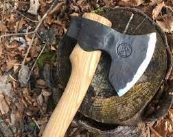 Vikings Ragnars Axe Replica Bjorns Axe Hand Forged Battle Axe Etsy Axe Carving Wood Axe