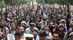 Taliban, çoğunluğu afganistan'ın en kalabalık etnik grubu peştunlardan oluşan sünni i̇slamcı grup. Afghans Take Up Arms To Fight The Taliban