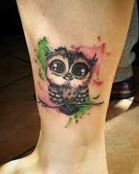50 Of The Most Beautiful Owl Tattoo Designs And Their Meaning For The Nocturnal Animal In You Kickass Things Cute Owl Tattoo Animal Tattoos Body Art Tattoos