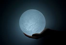 Nosigner S Lunar Led Lamp Places The Light Of The Moon In Your Hands
