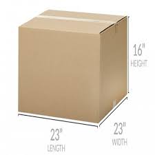 Uboxes 10 Extra Large Moving Boxes 23x23x16 Standard Corrugated Moving Box Walmart Com In 2020 Large Moving Boxes Moving Boxes Moving Supplies