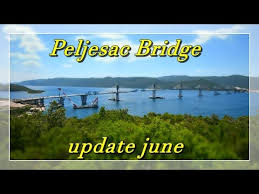 As part of the belt and road initiative (#bri) project, the construction of peljesac bridge in southern croatia is. Peljesac Bridge Peljeski Most New Youtube