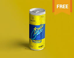 Check Out This Behance Project Free Soda Can Mockup Https Www Behance Net Gallery 35002159 Free Soda Can Mockup Mockup Packaging Mockup Ceramic Bottle