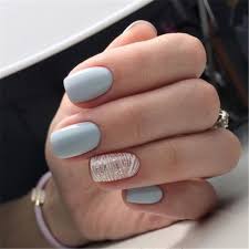 Baby blue bling baby blue is already a lovely yet rare color seen on manicures. Light Blue Acrylic Nails Designs Nail And Manicure Trends