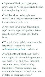 The idea behind an alphabet chain is to use all 26 letters in as short a sentence as possible, as is done in some of the examples below 10. One Sentence In Which All 26 Alphabet Come Brainly In