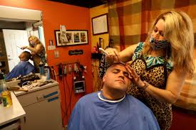 | music provided by : Hair Salons Barbershops Reopen Under State Coronavirus Plan Los Angeles Times