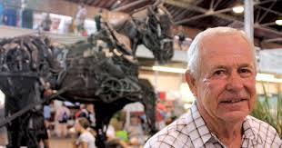 Sculpture celebrates family's farm heritage