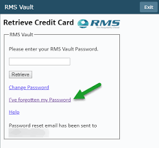 The bag vault is your channel to the most exclusive and latest collections luxury handbags from the world's top designers. Reset A Forgotten Rms Vault Password Rms Help Centre