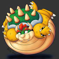 There's a big hole in the hot hair balloon! Bowser Balloon By Blkdragon Fur Affinity Dot Net