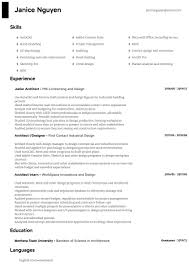 When to use a cv instead of a resume Architect Resume Samples All Experience Levels Resume Com Resume Com