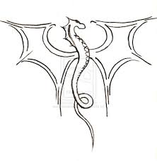 Dragon Drawing Easy Cool Drawing Ideas Collection Start with the muscular shoulder, then work your way. dragon drawing easy cool drawing