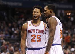 The knicks shared a photo of rose's new jersey, sporting the number 25 and hanging dramatically in his locker, on social media thursday. New York Knicks Derrick Rose Was Clueless About Fourth Quarter Benching