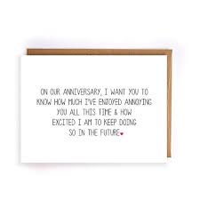 Check spelling or type a new query. Funny Anniversary Card For Him Paper Anniversary Cards For Husband Cards For Wife An Anniversary Cards For Husband Anniversary Funny Funny Anniversary Cards