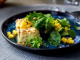 Sesam Feta Mit Feldsalat Auf Das Leckerste Reduziert Rezept Lecker Rezept In 2020 Vorspeisen Rezepte Paleo Rezepte Lecker