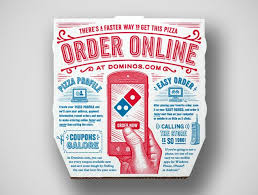 Designer Terrance Weinzierl Foundry Monotype Client Crispin Porter Bogusky Https Www Behance Net Gallery Domino S Pizza Pizza Box Design Dominos Pizza