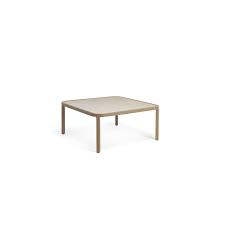Vasagle indestic coffee table, square cocktail table with steel frame and mesh storage shelf, industrial style, for living room, rustic brown and black homcom industrial coffee table side end table with 1 drawer, 1 open storage shelf, and a modern farmhouse style, white oak. Matter Of Stuff Grand Life Square Coffee Table Ethimo