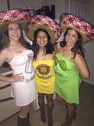 Salt Tequila Lime College Halloween Group Costume Easy College Halloween Costumes Halloween Costumes For Girls Halloween Costumes College