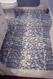 Random width and length brick. 29 Great Ideas And Pictures Of River Rock Tiles For The Bathroom 2020