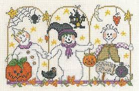 Imaginating Ghouls Only Cross Stitch Cross Stitch