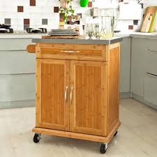 Sobuy Fkw13 N Desserte Chariot De Cuisine De Service Roulant Meuble Armoire De Rangement Cusine Sur Roulettes En Bambou Interior House Plans Interior Design