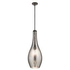 Kichler Everly Pendant In Olde Bronze W Mercury