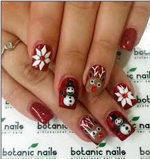 22 Nail Art For Christmas Ideas 20 Christmas Nail Art Easy Christmas Gel Nails Christmas Nails Easy