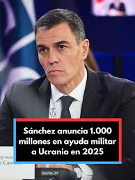 #España va a enviar un nuevo paquete de ayuda militar a #Ucrania por mil  millones de euros. #PedroSánchez lo anunciaba en #Kiev, donde participa en  la Cumbre Internacional de apoyo al país cuando se ...