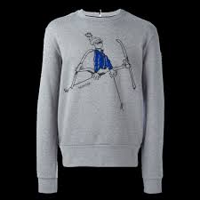 Moncler Mascot Sweatshirt Gri 15 Moncler Monclermascot Sweatshirt Svetsortler Gri Tisort Modelleri