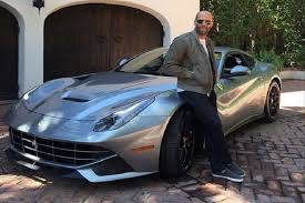 Jason Statham Shows Off His Ferrari F12 Berlinetta Jason Statham Statham Celebrity Cars