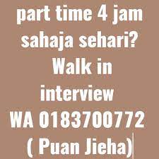 Banyaknya peminat kerja part time ini membuat lowongan kerja part time selalu diserbu oleh para peminatnya. Part Time Job Kuantan Area Jobs Part Time Sales Retail Marketing On Carousell