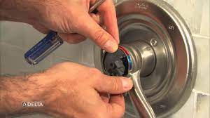 I had 2 new delta shower valves installed by my plumber and the darn things would to get hot enough. How To Replace A Delta Tub Or Shower Cartridge Youtube