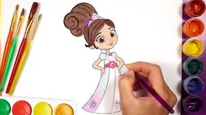 If you want to fill colors in nella the princess knight pictures & you can make it more beautiful by filling your imaginative colors. Nella The Princess Knight Coloring Pages Coloring Books For Kids Rainbow Tv Youtube