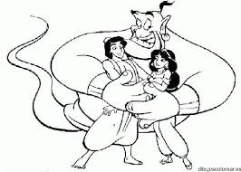 Dibujos Para Colorear Aladdin