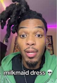 Man Who Talked about The Milk Made Dress