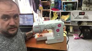 Janome 313 Dikis Makinesi Kullanimi Youtube