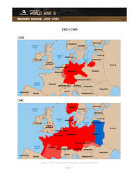 Central europe and mediterranean as of september 1, 1939. Western Europe 1939 1945 1941 1945 1939