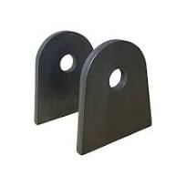 Bushing Mount Tab 9/16" Hole 1/4" Thick 2 3/4" Tall Chassis Tab (Sold In Pairs)