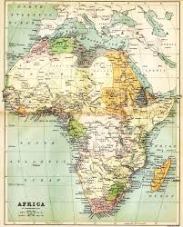 Map of colonized africa 1880 1914 important for teaching chinua. Historical Map Of Africa In 1885 Nations Online Project